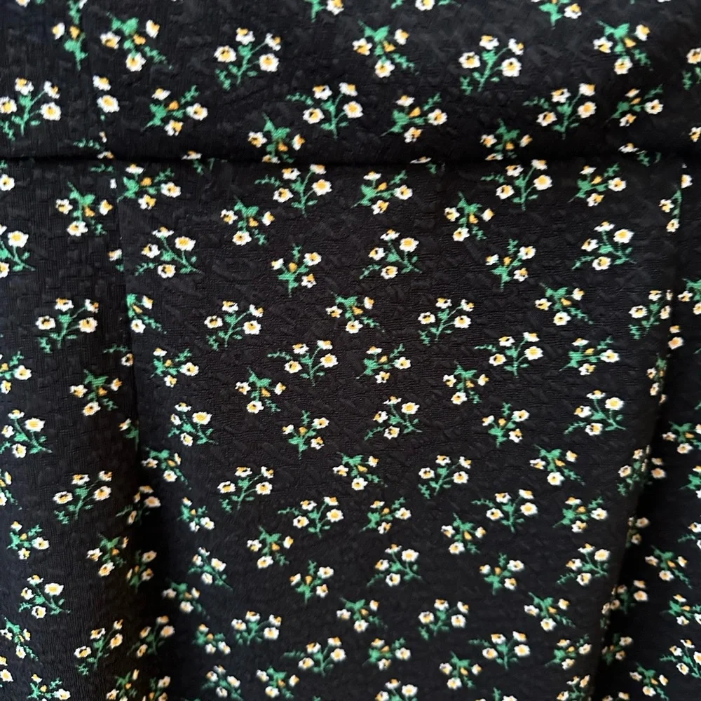 Anthropologie Hutch Ditsy Floral Corset Mini Dress Black womens M - Picture 6 of 12
